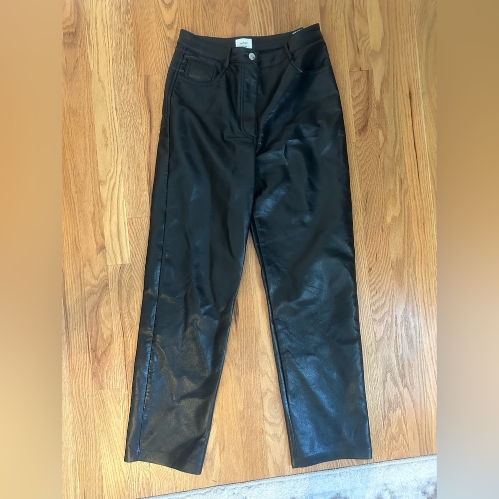 Aritzia Melina Leather Pants